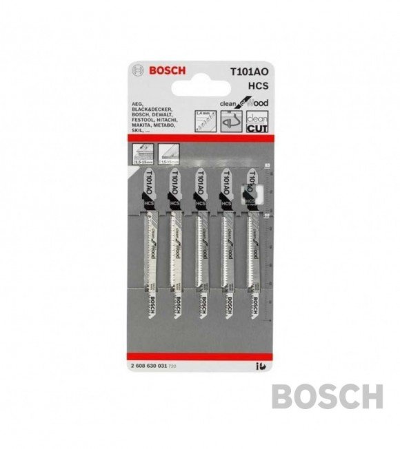 HOJA CALADORA BOSCH T101AO x5u.clean for Woo